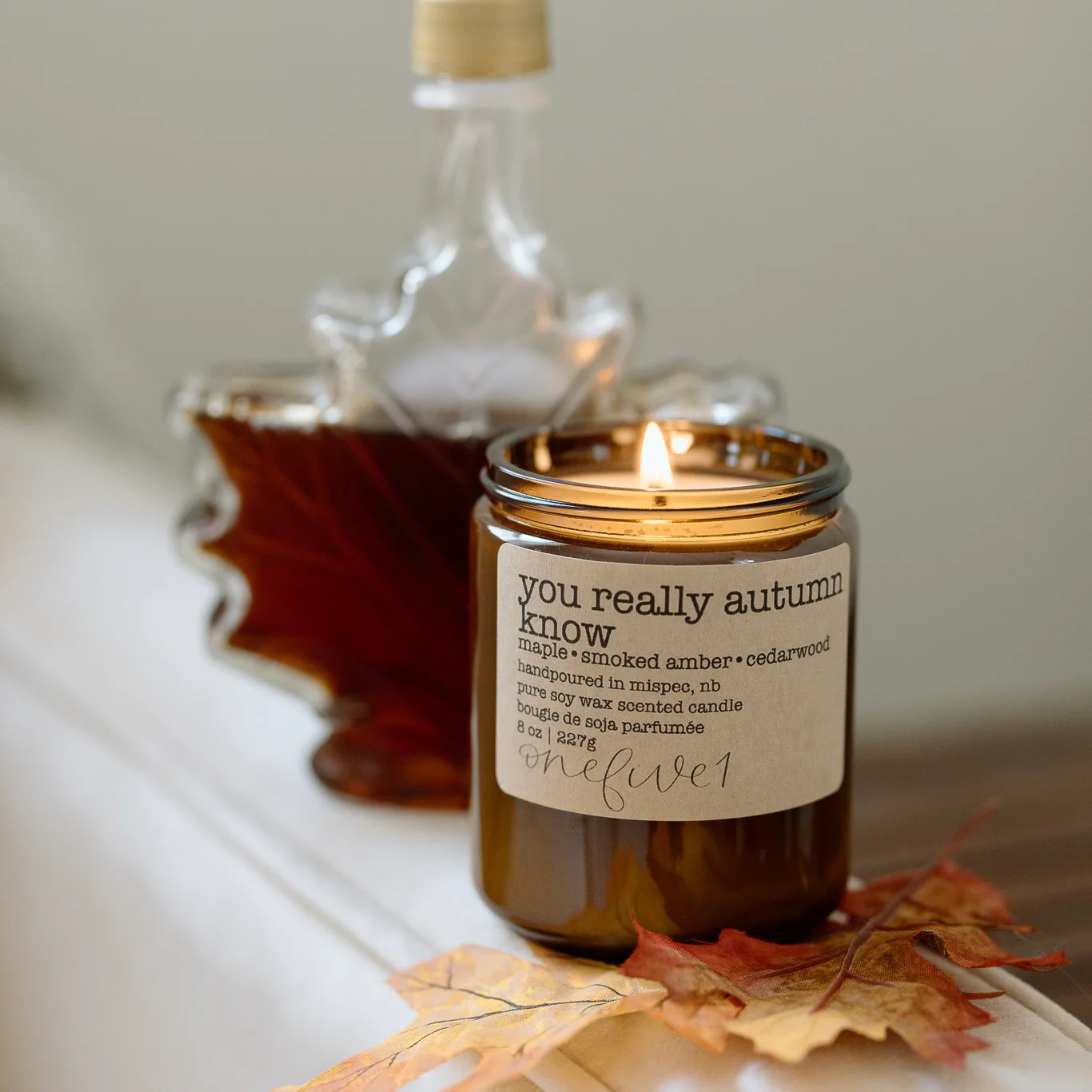 "You Really Autumn Know" 8oz Soy Candle