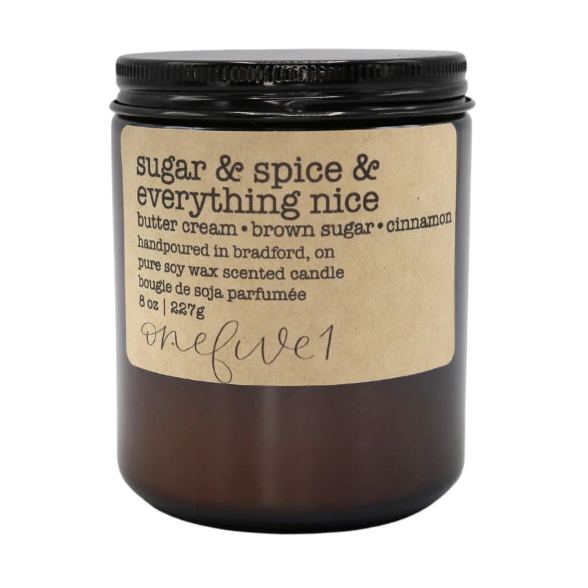 "Sugar & Spice & Everything Nice" 8oz Soy Candle