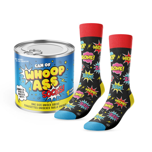 Big Ol' Can O' Whoop Ass Unisex Socks