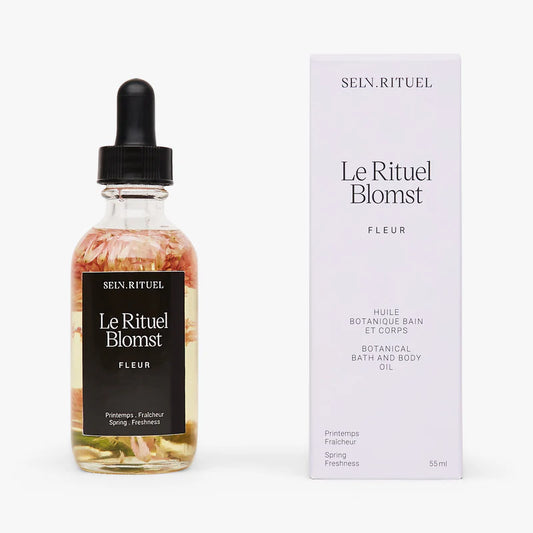 Selv Rituel || "Le Rituel Blomst" Botanical Bath & Body Oil || Lilac Flower & Lily of the Valley