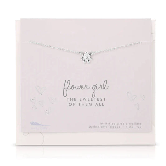 Best Day Ever Necklace || "Flower Girl" Necklace + Card