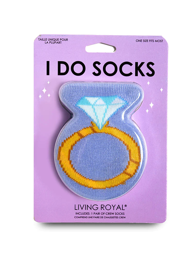 "I Do" 3D Crew Socks