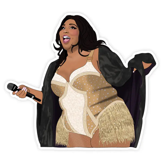 Lizzo Detailed Vinyl Sticker