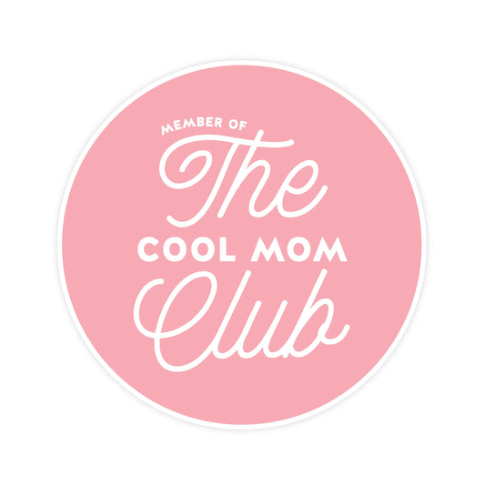 "Cool Mom Club" Sticker