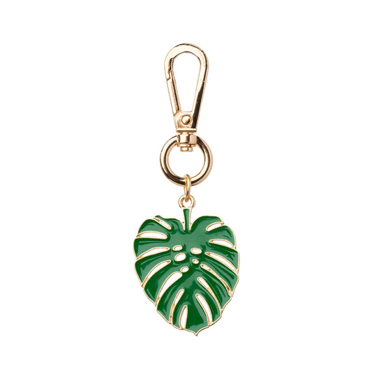 Monstera Bag Charm